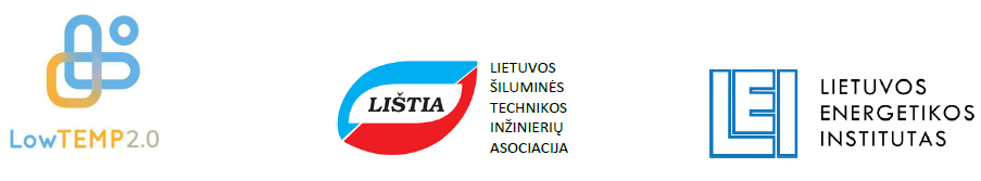 LowTempDH seminaro organizatorių logotipai
